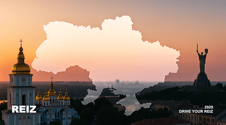 Панорама достопримечательностей Украины на закате — маршрут для автопутешествия